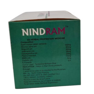NINDRAM- AN HERBAL PROPRIETARY MEDICINE